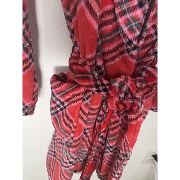Victoria's Secret Cozy Plush Bath Robe M/L Pockets Valentine's Day Christmas Y2K - Picture 3 of 8